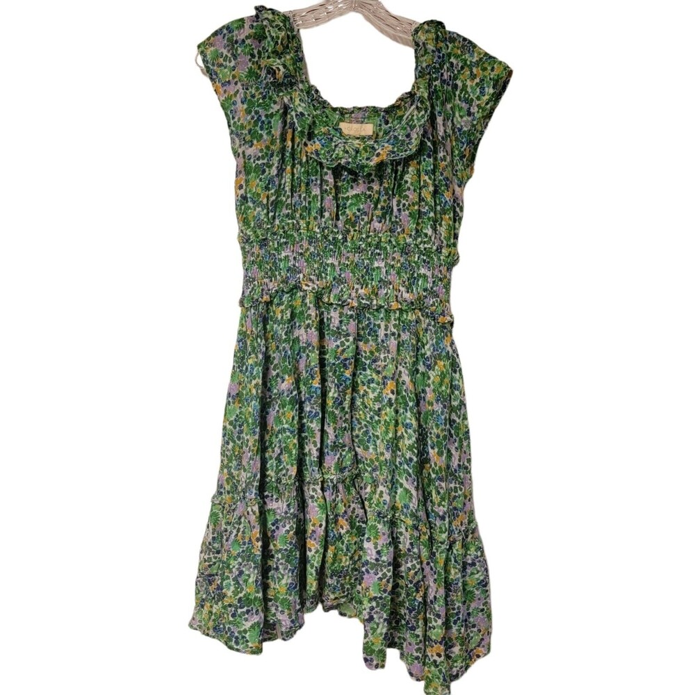 CROLLA Green‎ Floral Summer Dress Size 38 Lightweight Cottage-Core Romantic
